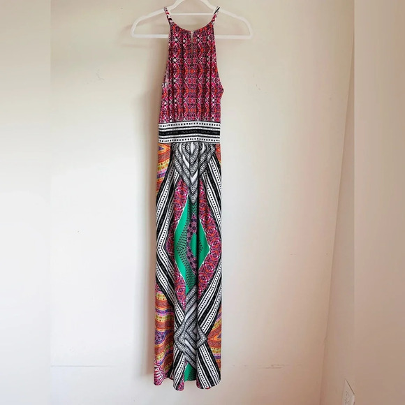 London Times Maxi Dress - Size 8 - Picture 7 of 12